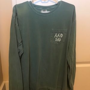 Alpha Xi Delta Comfort Colors Long Sleeve